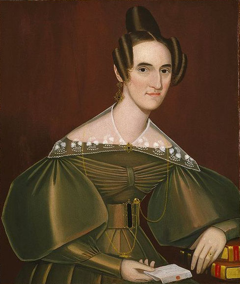 Ammi Phillips Jeannette Woolley, later Mrs. John Vincent Storm